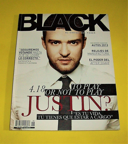 Justin Timberlake Revista 2012 Black Kate Moss Clive Owen 