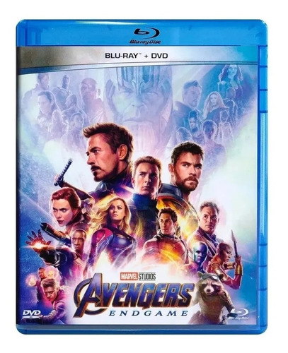 Avengers Endgame - Marvel Pelicula Blu-ray + Dvd + Bonus