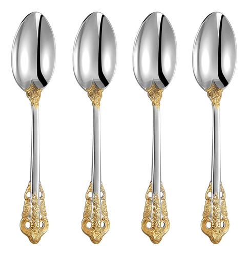 Keawell Gorgeous Dinner Spoon, Juego De 4, Cucharas Soperas