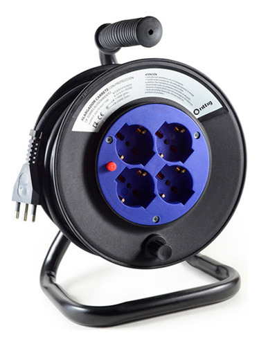Alargador Carrete 4p 10/16a 250v 25 Metros