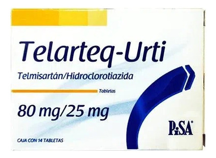 Telarteq Urti 80/25 Mg Tableta C14