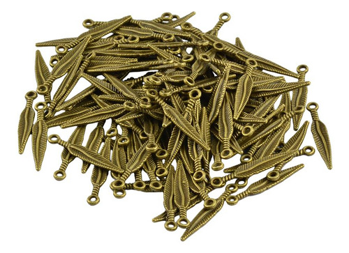 2 X 100 Piezas Colgante De Bronce Para Diy Joyería