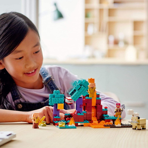 Imagen 3 de 5 de Lego Minecraft The Warped Forest Entrega Inmediata !!