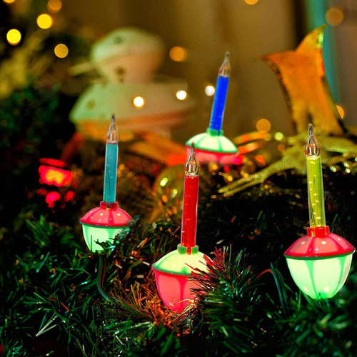 Luces De Burbujas Luces De Cadena De Noche De Navidad Luces