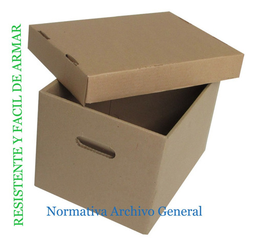 Caja Archivo Tapa Y Base Referencia X300