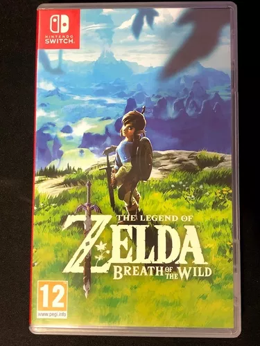 The Legend of Zelda Breath of the Wild Jogos Nintendo Switch Mídia Física  Novo (com Inglês) - Desconto no Preço