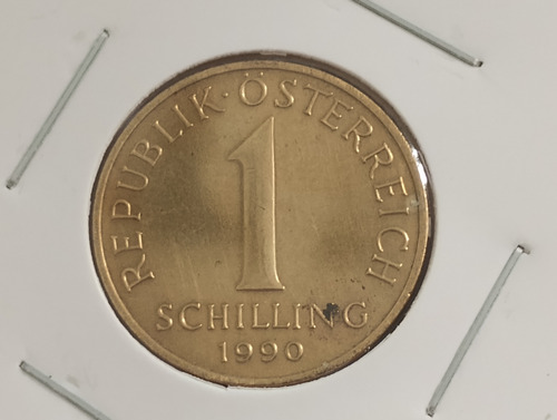 Moeda 1 Schilling 1990 Áustria Mbc (Usado)