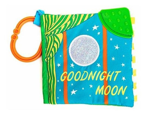 Libro Suave Goodnight Moon Con Clip On The Go, 5 Pulgad...