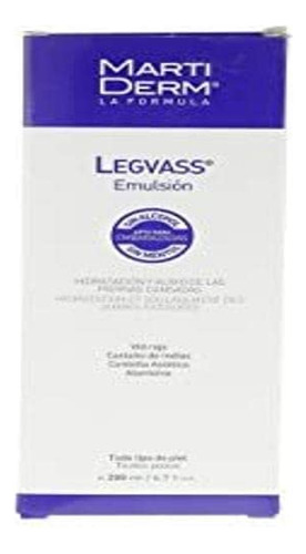 Legvass Emulsion Hidratante Piernas Cansadas 200 Ml