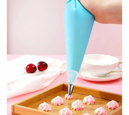 Set Manga Repostera X 6 Picos Kit Pastelería Cocina