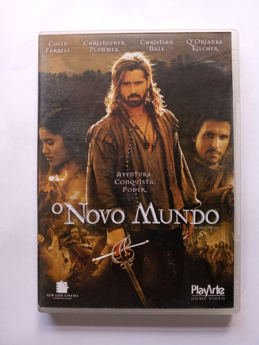 Dvd O Novo Mundo Colin Farrell Christian Bale Original