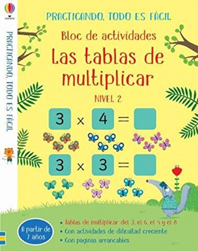 Libro - Las Tablas De Multiplicar. Nivel 2 