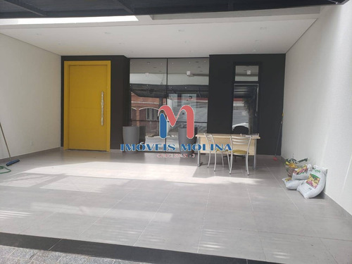 Imagem 1 de 15 de Lindo Sobrado Alto Padrão 260m² Santa Maria - Estuda Permuta No Abc - 93007