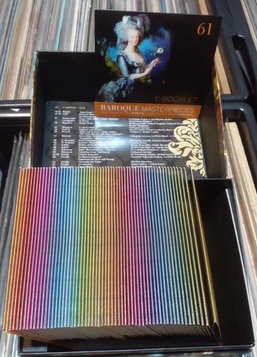 Box 60 Cd Baroque Masterpieces Bach Vivaldi Handel Telemann
