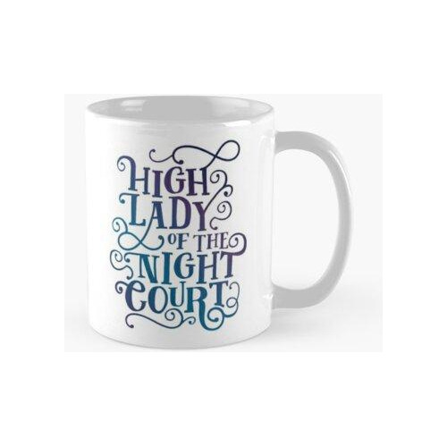 Taza High Lady Of The Night Court - Gradient Calidad Premium