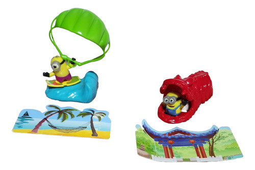 Muñecos Minions Kinder X2 Minions