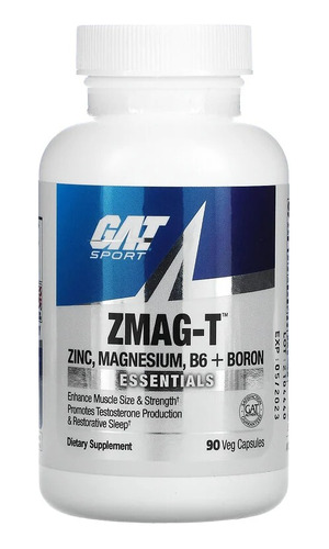 Zma Zmag-t Zinc, Magnesio, B6 + Boron, Gat Sport 90cap