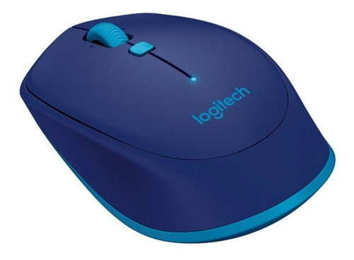 Mouse Logitech Sem Fio M535 Azul Bluetooth