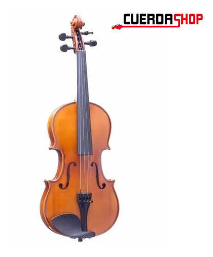 Imagen 1 de 5 de Violin De Estudio 3/4 Con Arco Resina Estuche Y Mentonera