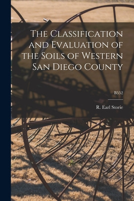 Libro The Classification And Evaluation Of The Soils Of W...