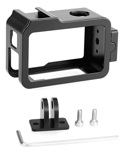 Suporte Armação Moldura Frame Alumínio Para Osmo Action 3/4 Cor Preto