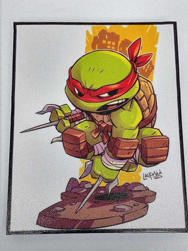 Imagen 2 de 5 de Tortugas Ninja Cuadro Decorativo,tortugas Set Cuadro Decorat