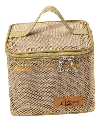 Ch 6 Botellas Condimentos For Acampar Color Caqui