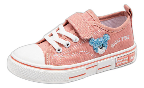 Zapatos De Lona Transpirable Con Dibujos Animados Para Niños