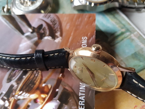 Relogio Omega Em Ouro 18k Maciço Cal. 266