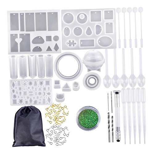 Joyería De Bricolaje Molde De Silicona Colgante De Cristal