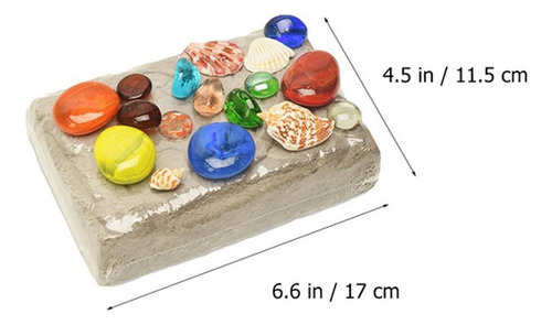 Kit De Escavação De Pedras Preciosas Com 17 Gemas - Kits