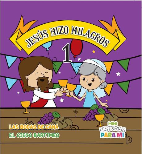 Parábolas Y Milagros De Jesús · Mini Libros · Pack X 8