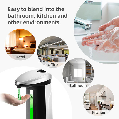 Dispensador Automático Sin Jabón Con Sensor De Infrarrojos,