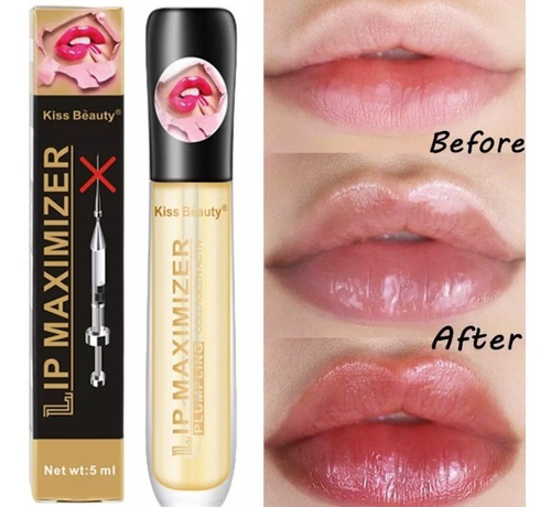 Imagen 2 de 9 de Lip Maximizer Voluminizador Y Engrosador De Labios