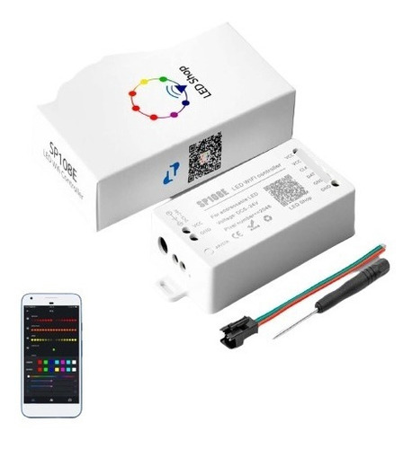 Controlador De Luces Led Wifi Sp108 Android Arduino Ecuaplus