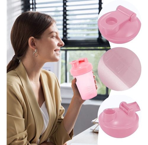 Vaso Wobble De 400 Ml, Vaso Acuático Deportivo Con Proteína