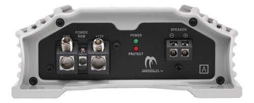 Amplificador Crunch Pz2-1530.1d 1 Canal Mono Block 1500w Color Gris Oscuro