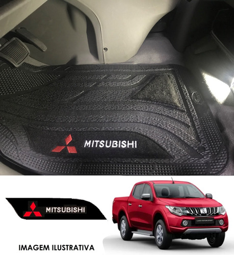 Tapete Carro Mitsubishi L200 Triton Asx Pajero Tr4 Hpe Full 