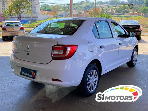 Imagem 5 de 14 de Renault Logan Life 1.0 Branco 2020