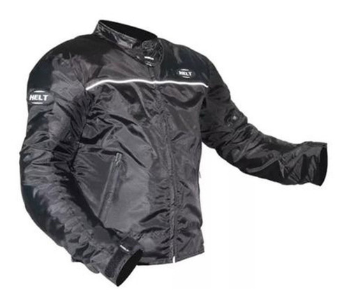 Imagem 2 de 4 de Jaqueta Motoqueiro Helt Daytona Nylon Preto
