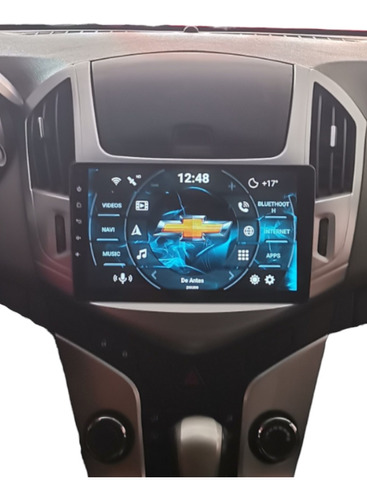 Autoestéreo Android 9 Chevrolet Cruze 2014-2020 Gps Mapa Cam