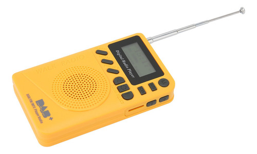 Radio Portátil De Bolsillo Dabp9 Pantalla Lcd Bocina Reprod