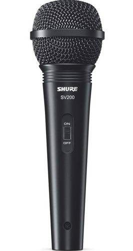 Shure Sv200 Microfono C/cable Dinamico Voz Karaoke