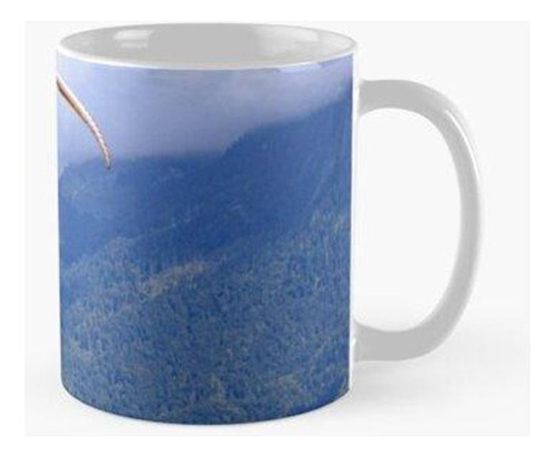 Taza Parapente En Los Alpes Suizos Calidad Premium