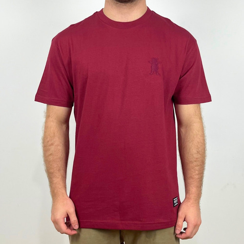 Camiseta Grizzly Small Og Bear Vermelho