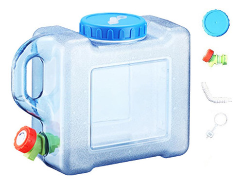 H Recipiente De Água Para Camping Com Torneira 5 Litros
