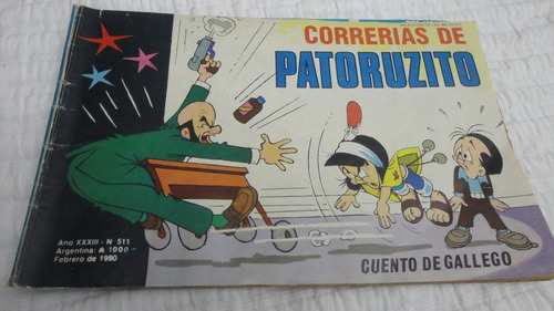 Correrias De Patoruzito - Nro 511 Febrero 1990