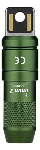Olight Linterna I Mini 2 Magnética Recargable Blanco Verde