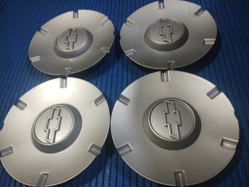 Kit De 4 Tapas Copa Polveras De Chevy C2 Originales Usadas (Usado)