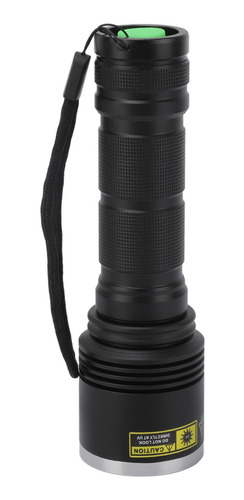 Linterna Led Uv, 15 W, 365 Nm, Filtro Negro, Lente Óptica, A